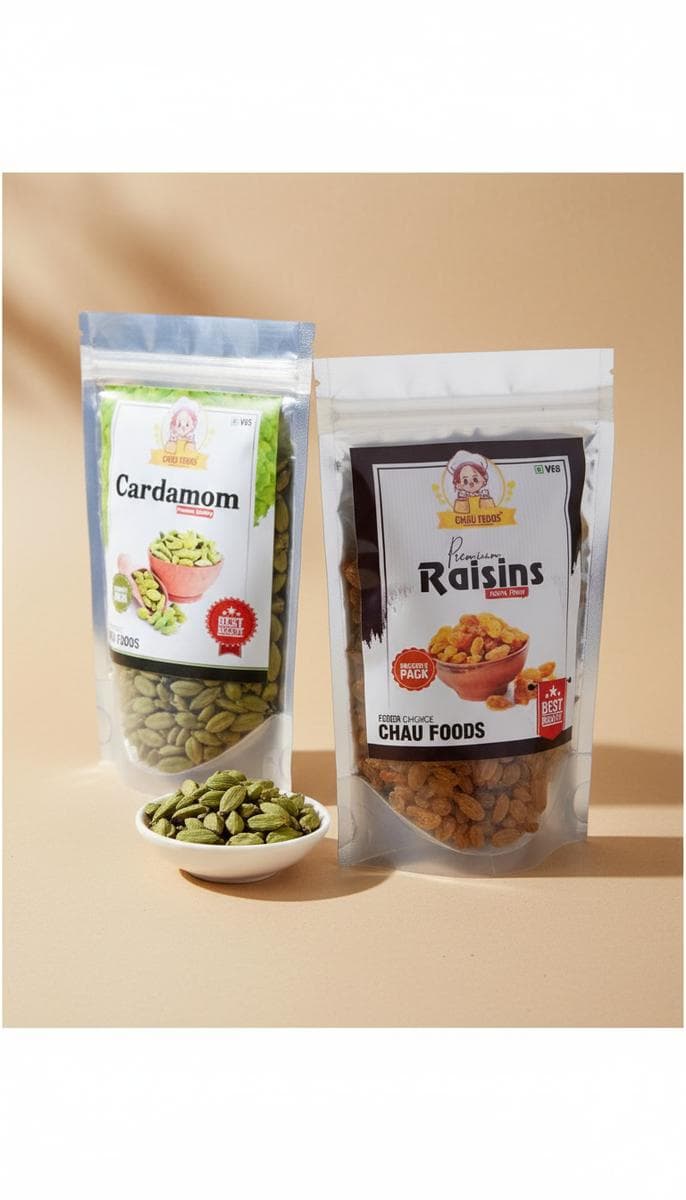 Combo Cardamom & Raisins — angle