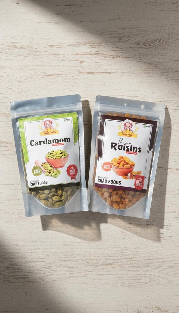 Combo Cardamom & Raisins