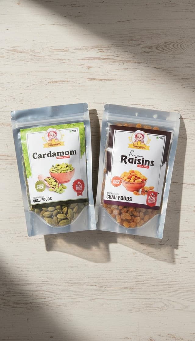 Combo Cardamom & Raisins