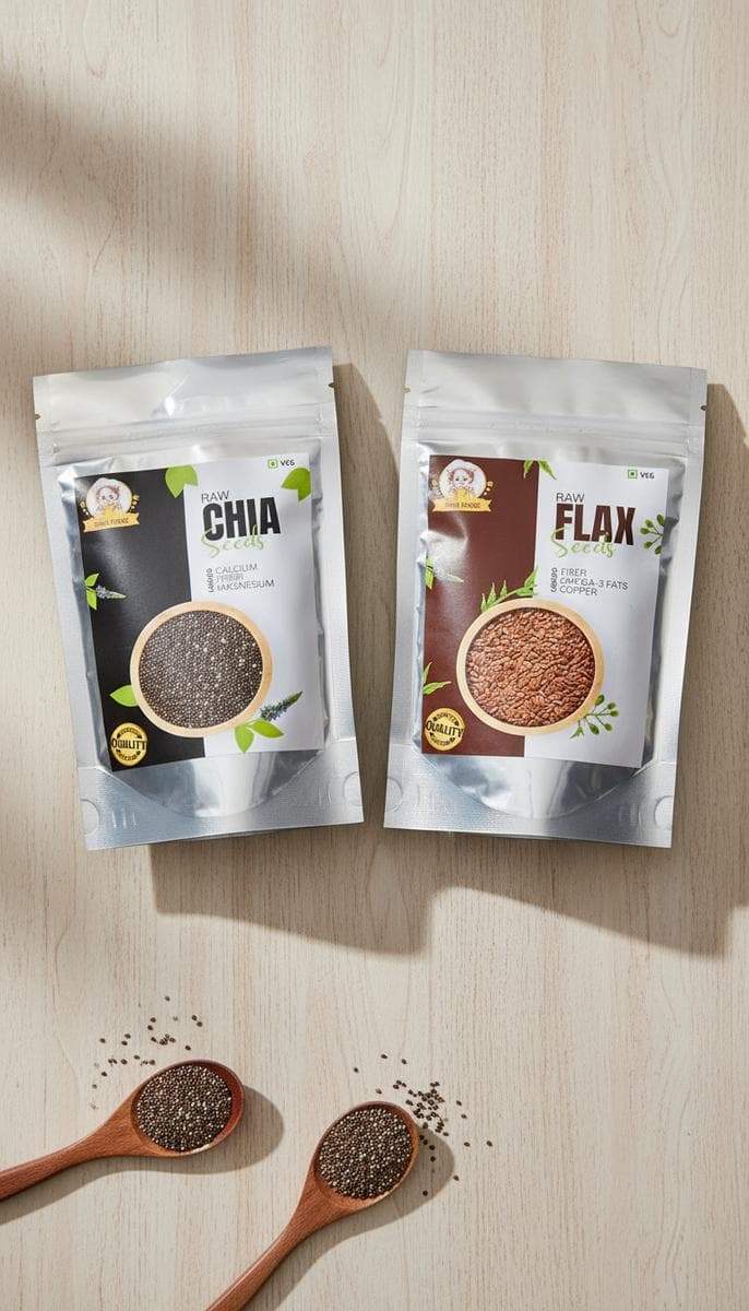 Combo Chia + Flax Seeds — lifestyle
