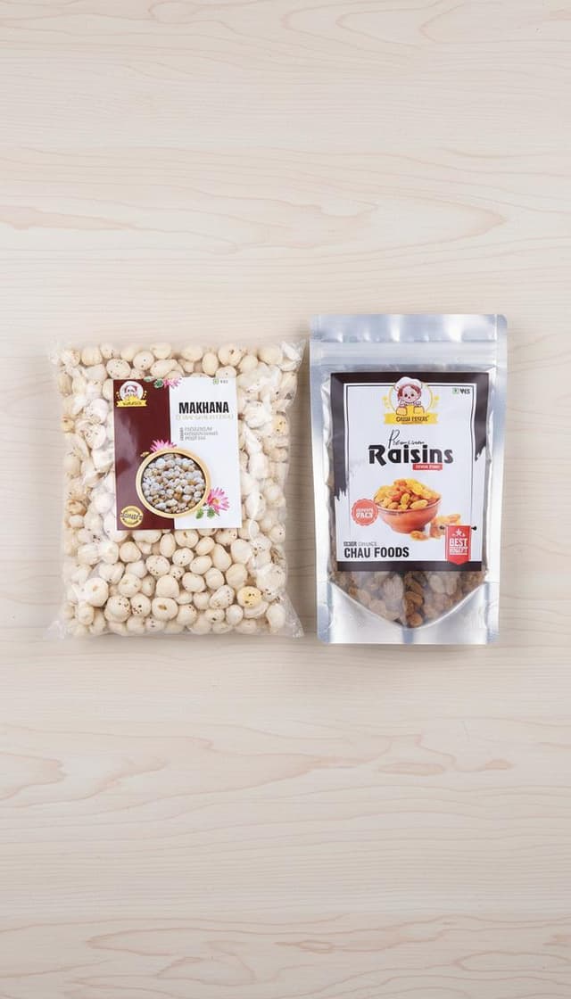 Combo Makhana & Raisins