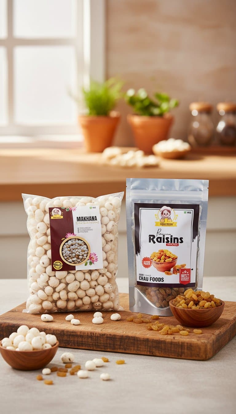 Combo Makhana & Raisins