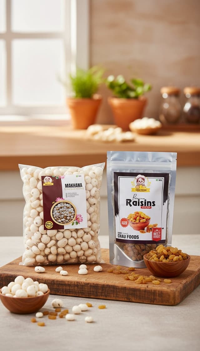 Combo Makhana & Raisins