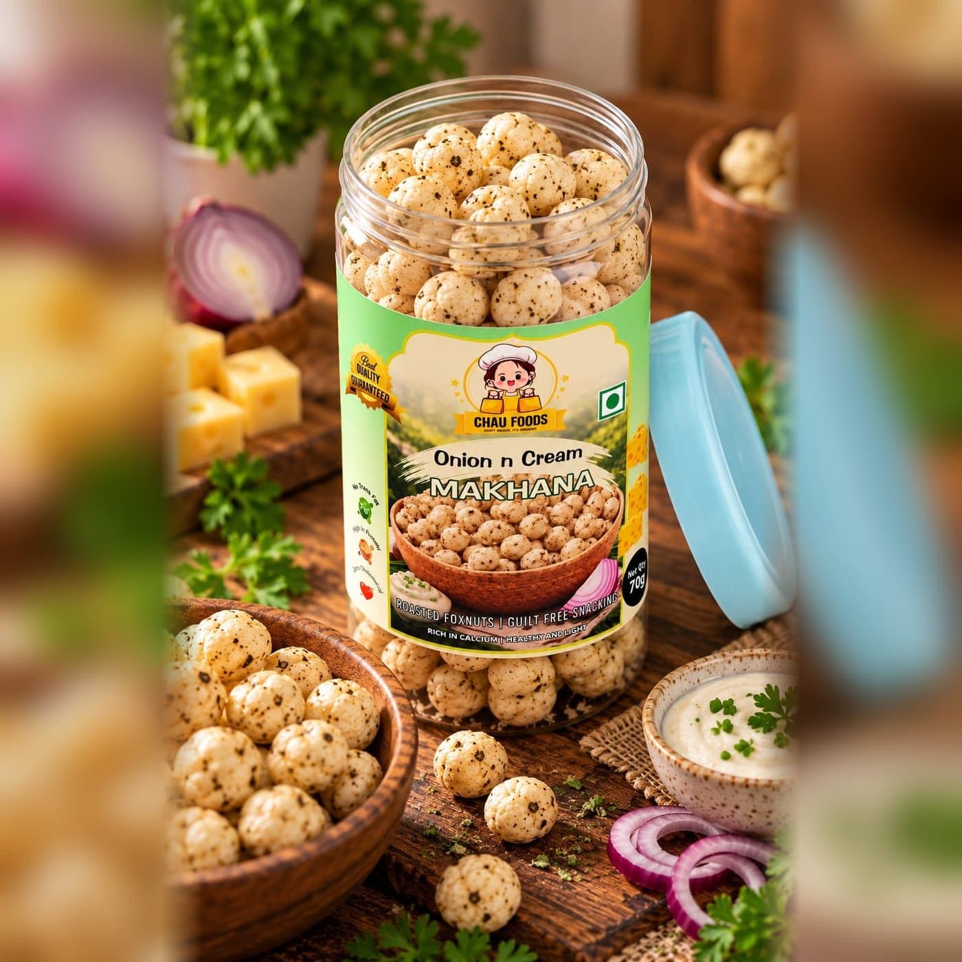 Onion n Cream Makhana - lifestyle