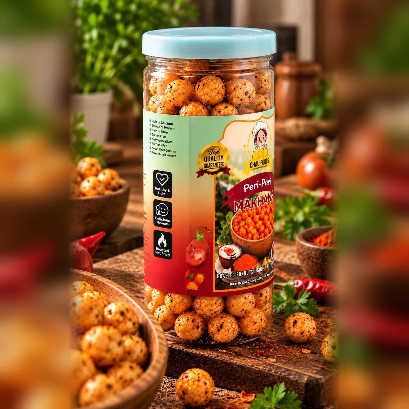 Peri Peri Makhana - angle