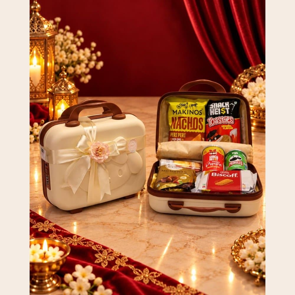 Diwali Snack Hamper - Mini Vanity Case