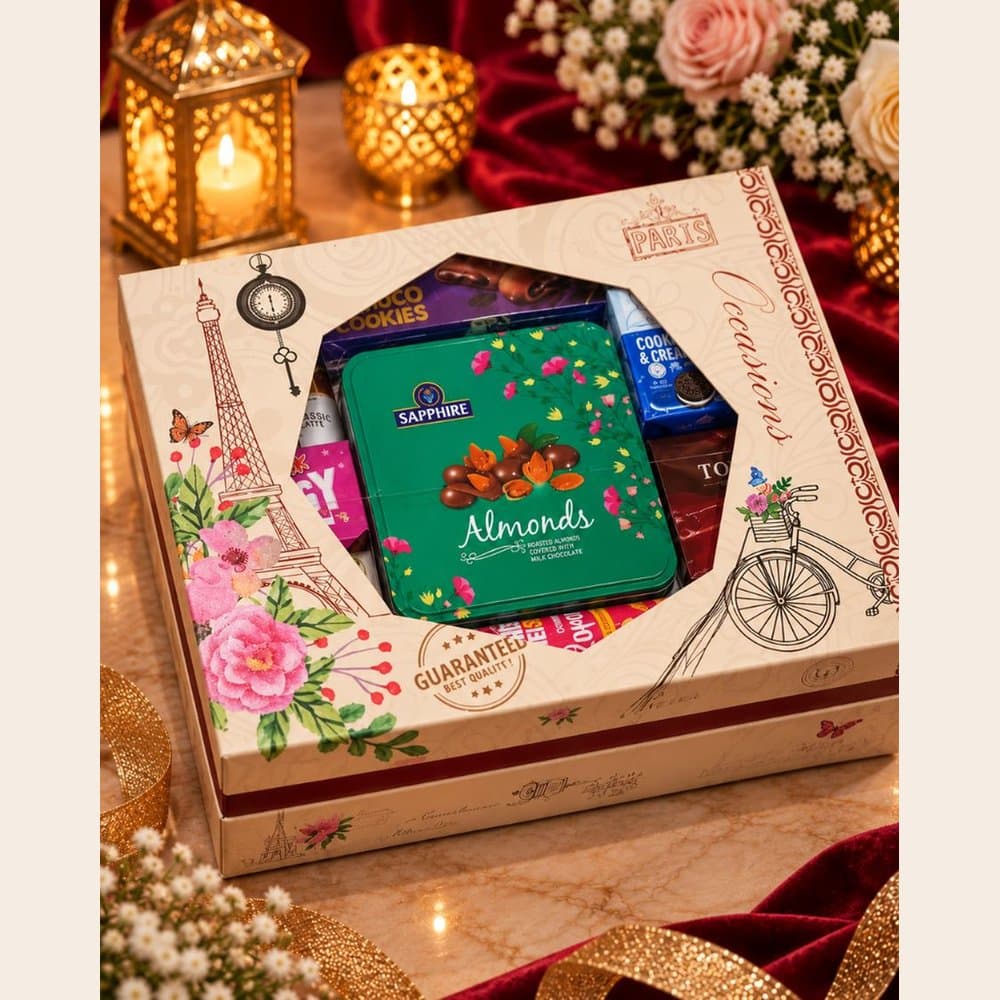 Diwali Snack Hamper - Paris Gift Box