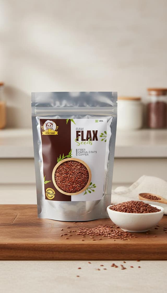 Raw Flax Seeds