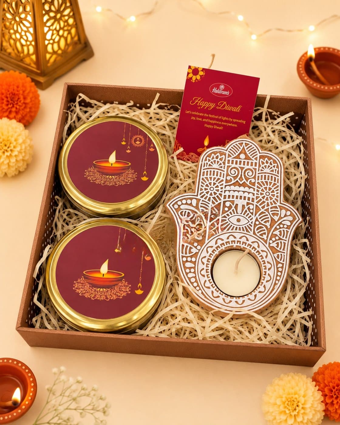 Candle Jar Trio gift hamper - Chau Foods