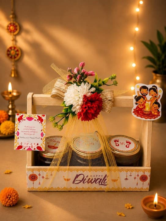 Festive Trio Tray gift hamper - Chau Foods
