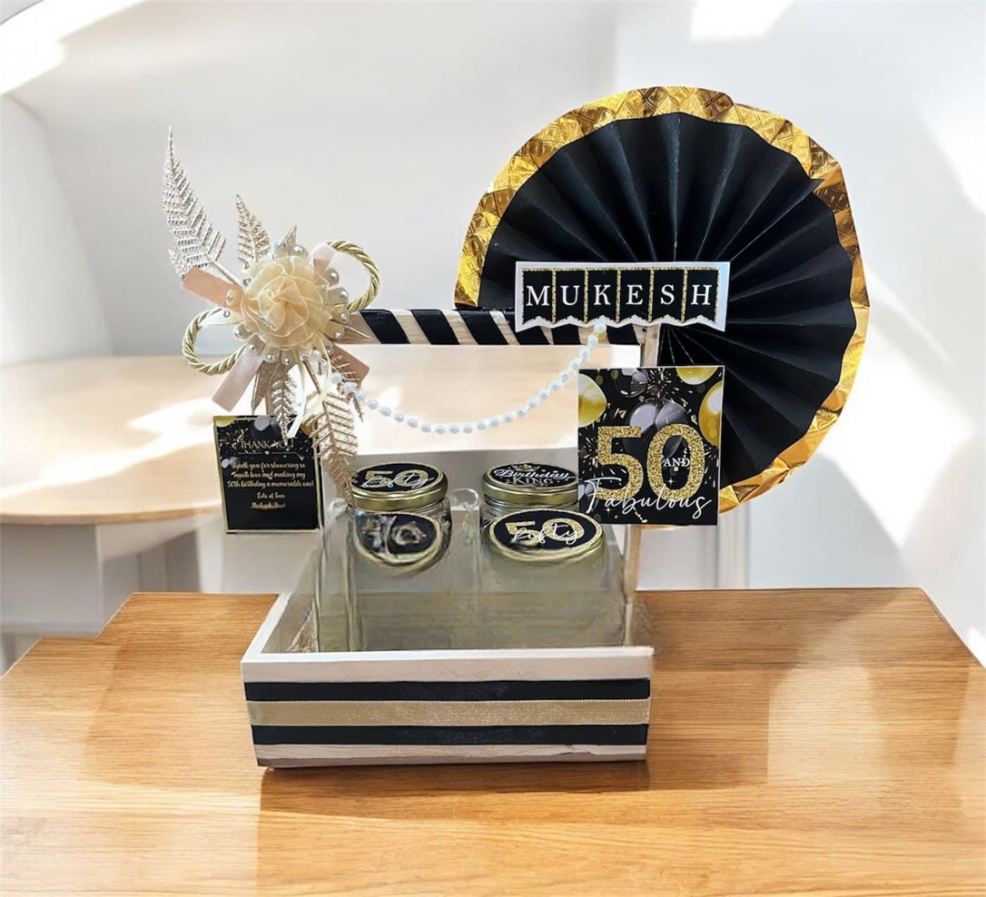 Golden Birthday gift hamper - Chau Foods