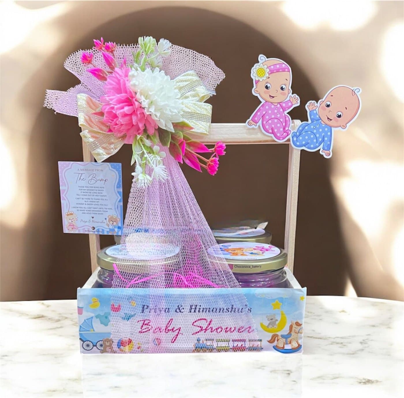 The Baby Shower Edit gift hamper - Chau Foods