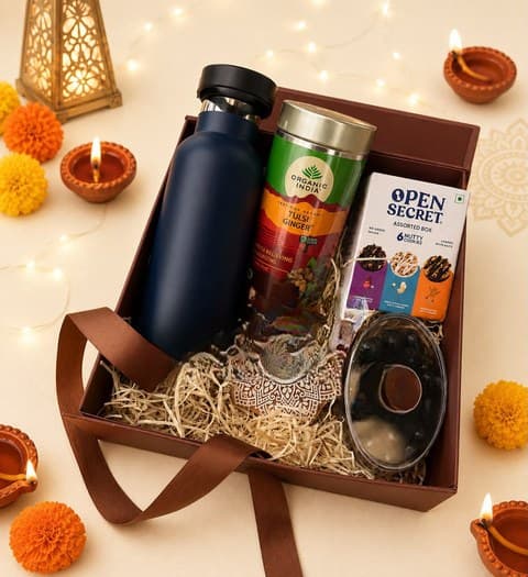 Wellness Bottle Box gift hamper - Chau Foods