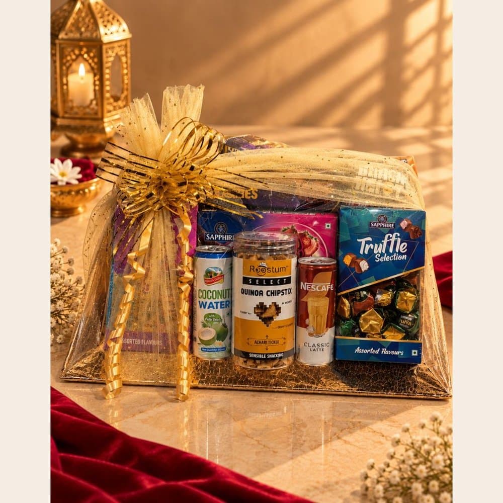 Diwali Snack Hamper - Large Festive Tray