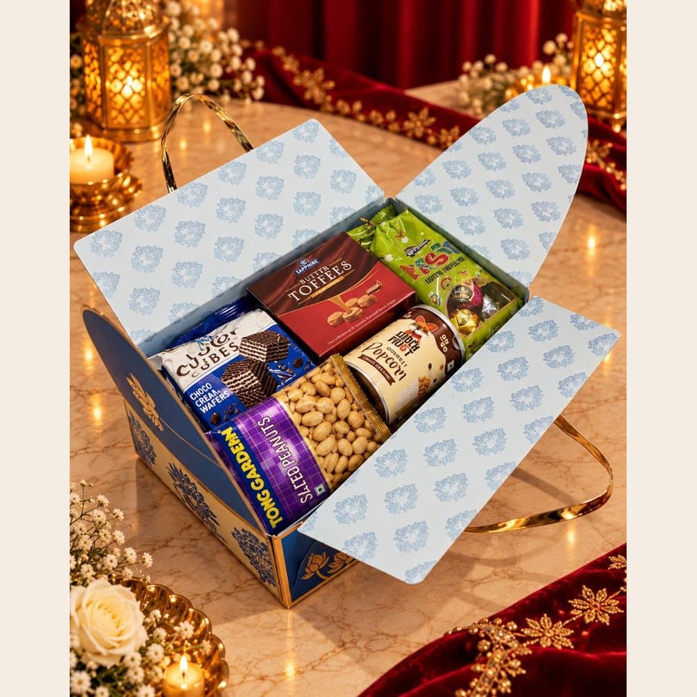 Diwali Snack Hamper - Paper Rectangle Box