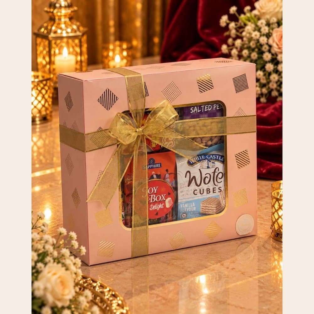 Diwali Snack Hamper - Paper Window Box