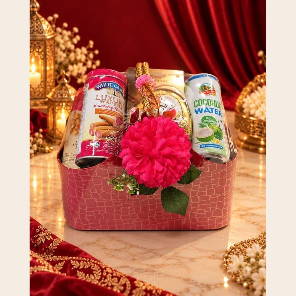 Diwali Snack Hamper - Purse Basket (Small)