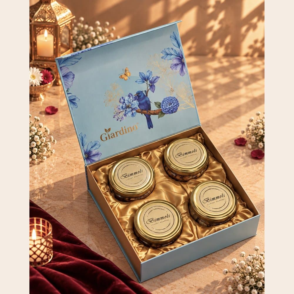Dry Fruit Hamper - Kappa Box (4 Jars)
