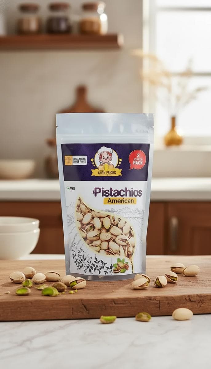 Assorted nuts for diabetic diet — almonds, walnuts, and pistachios from Chau Foods