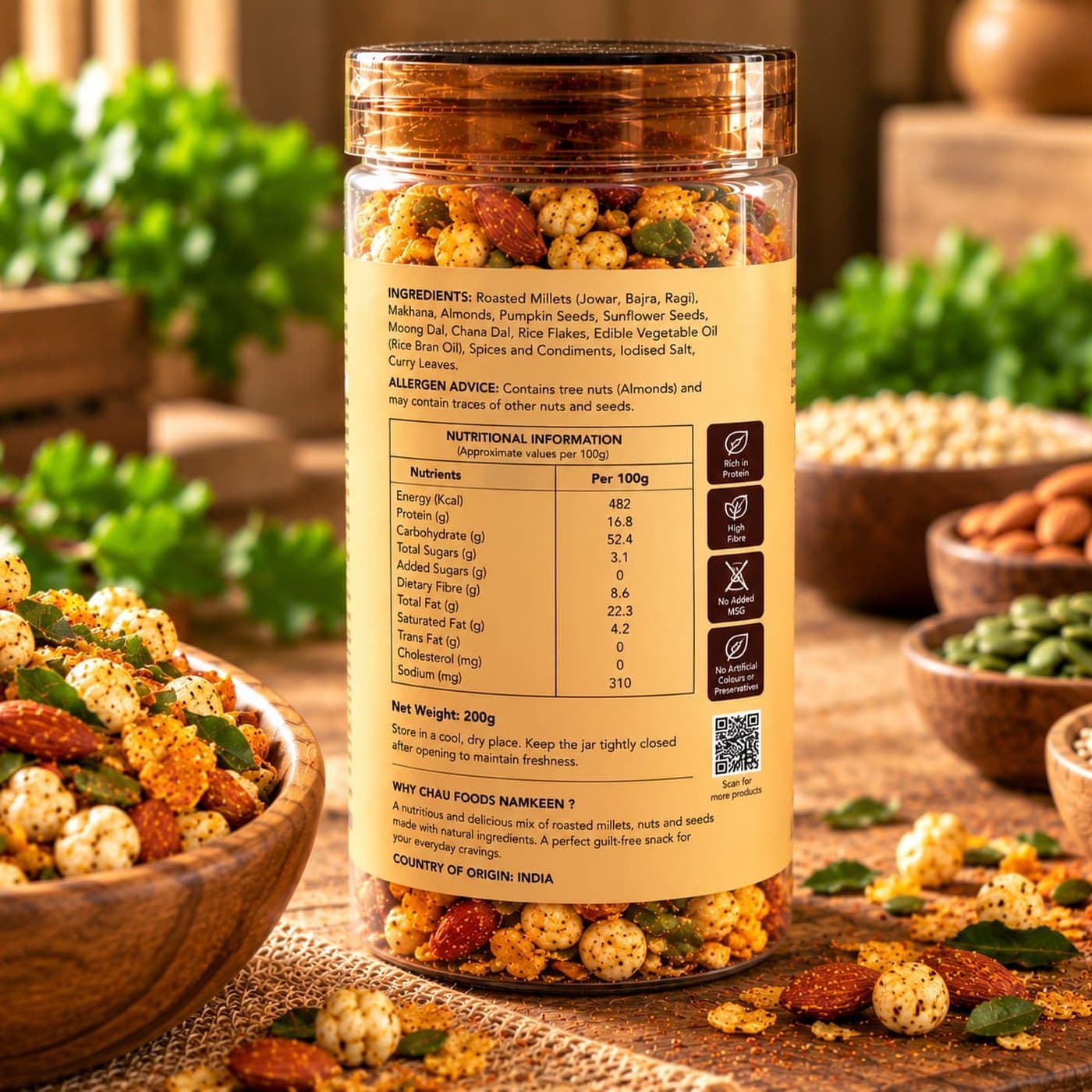 Ragi, jowar and bajra millets