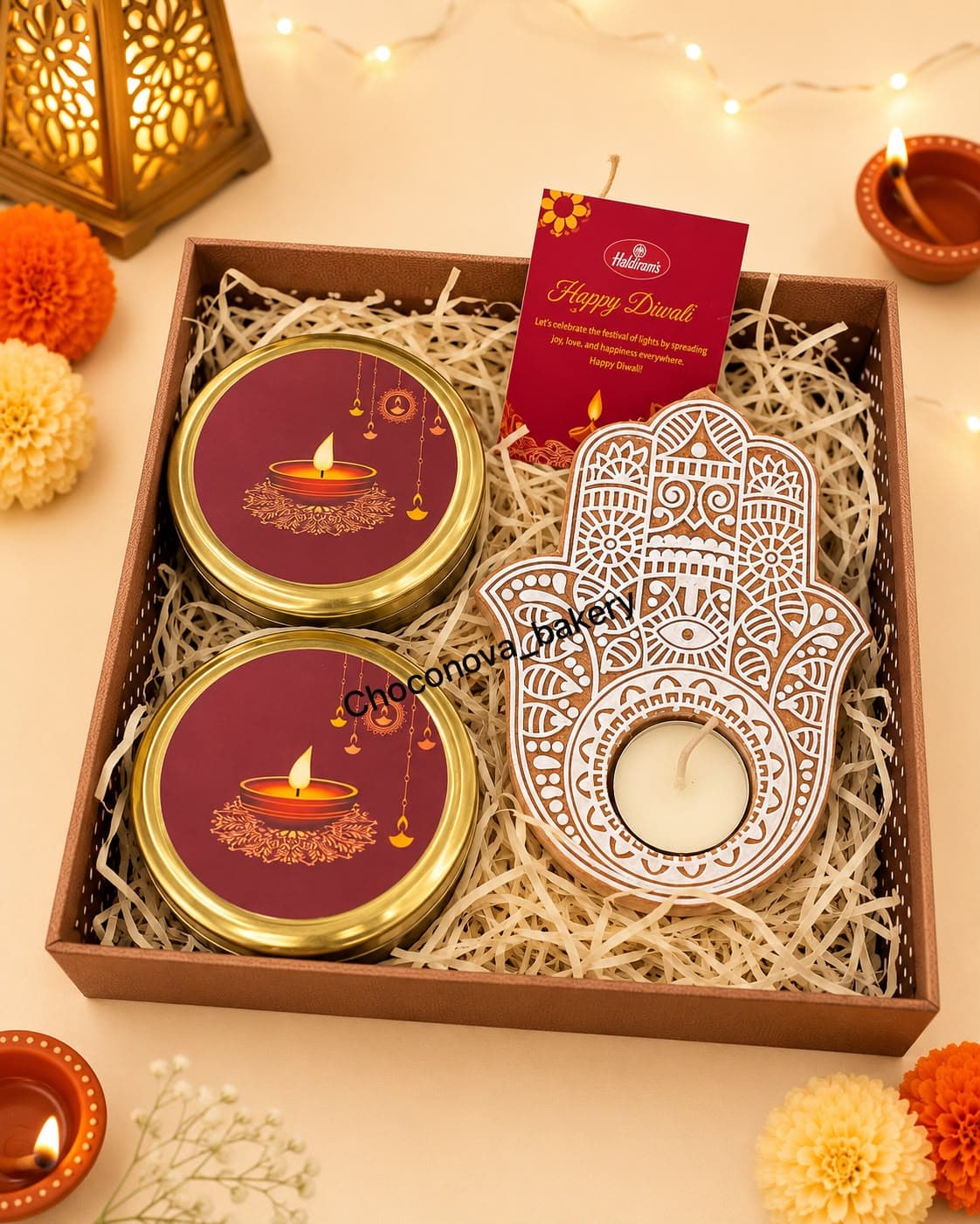 Candle Jar Trio gift hamper - Chau Foods