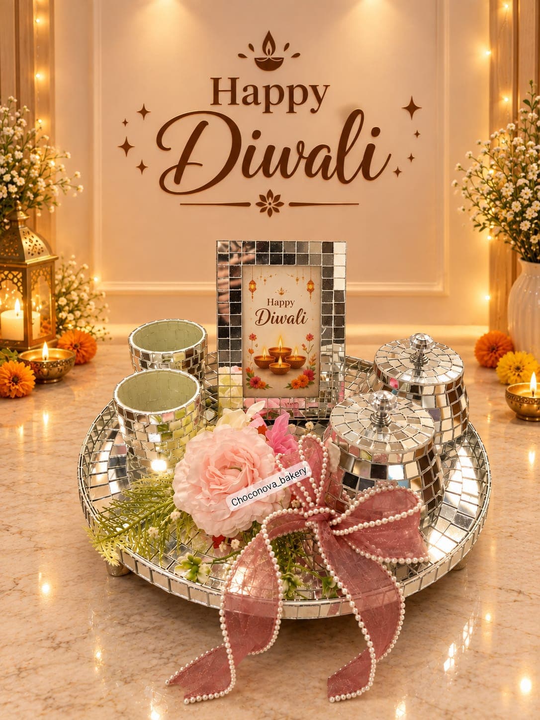Silver Mirror Delight gift hamper - Chau Foods