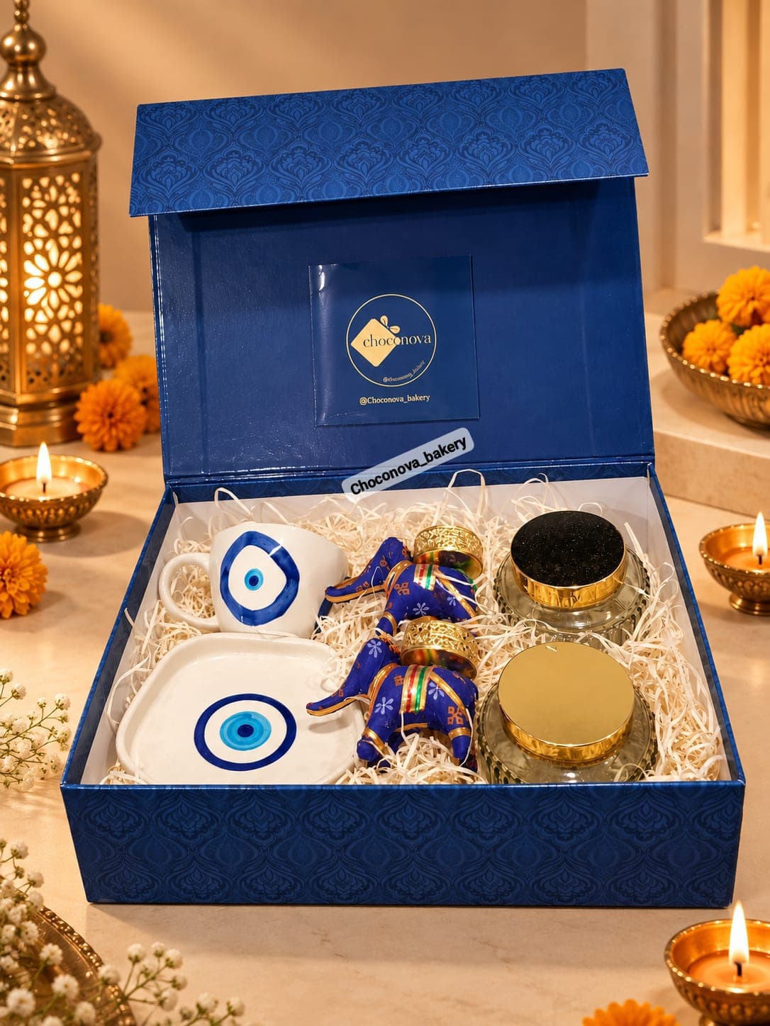 Tea Light Box gift hamper - Chau Foods