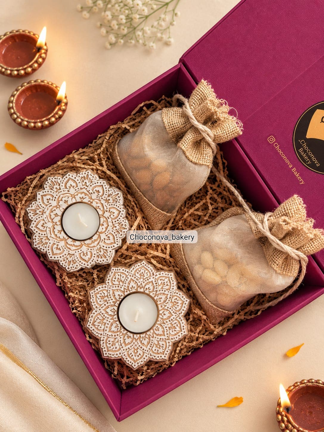 Aesthetic Luxury Box gift hamper - Chau Foods