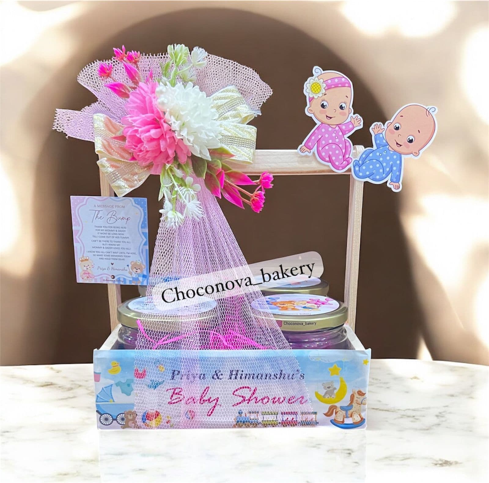 The Baby Shower Edit gift hamper - Chau Foods