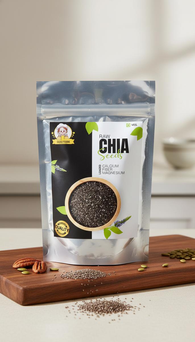 Raw Chia Seeds — Buy Online | Chau Foods